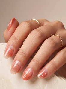 Rosé Shimmer | Gel Nail Wraps