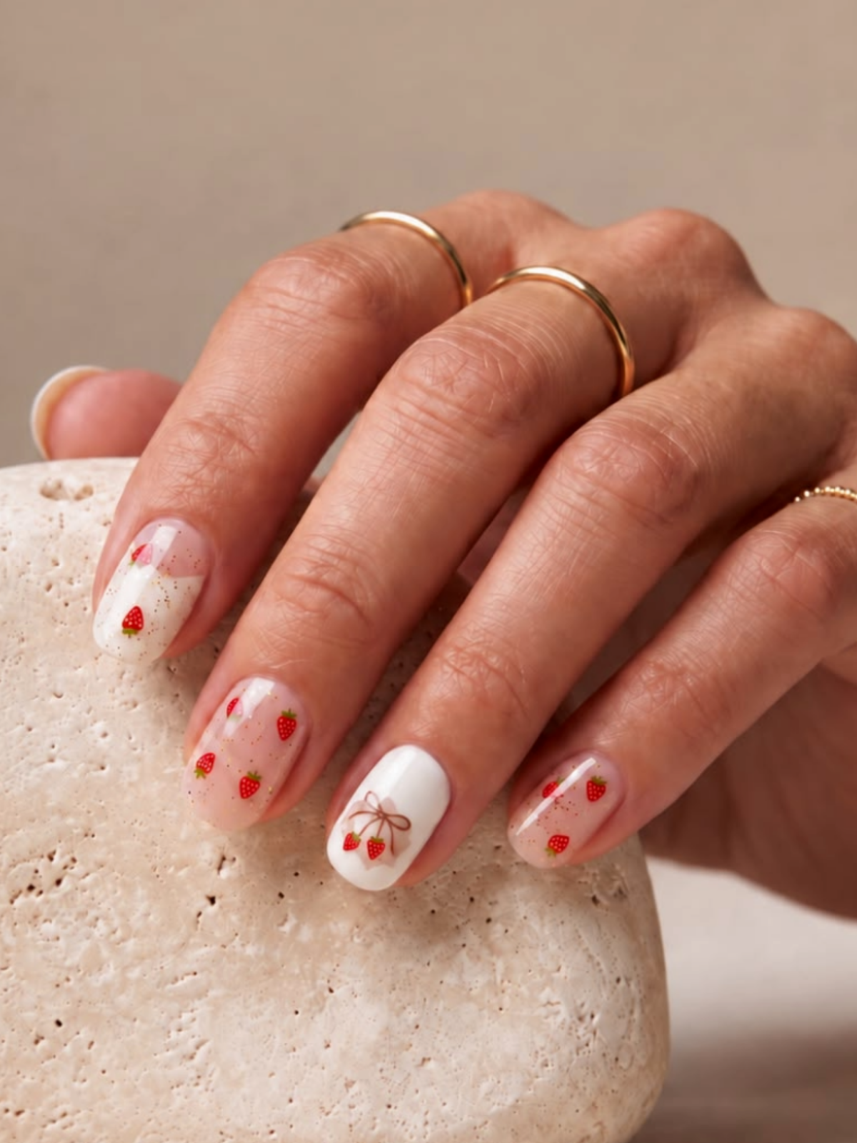 Strawberry Daydream | Gel Nail Wraps