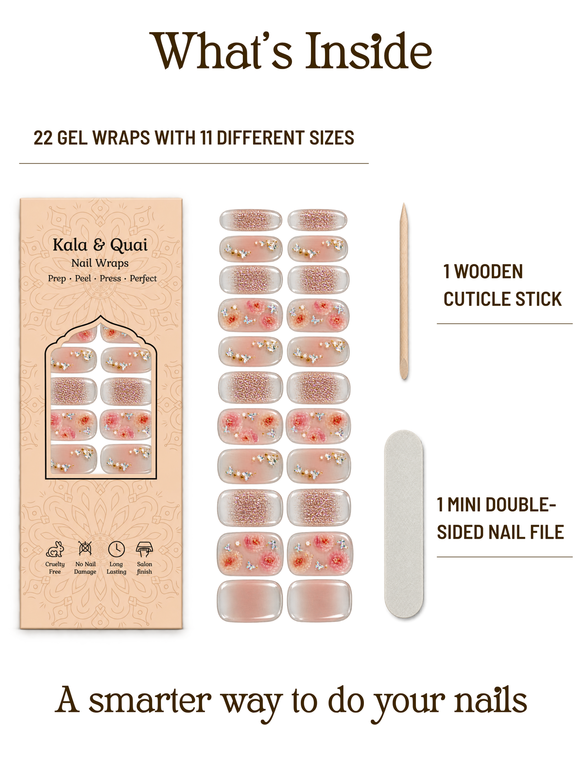 Garden Whisper | Gel Nail Wraps