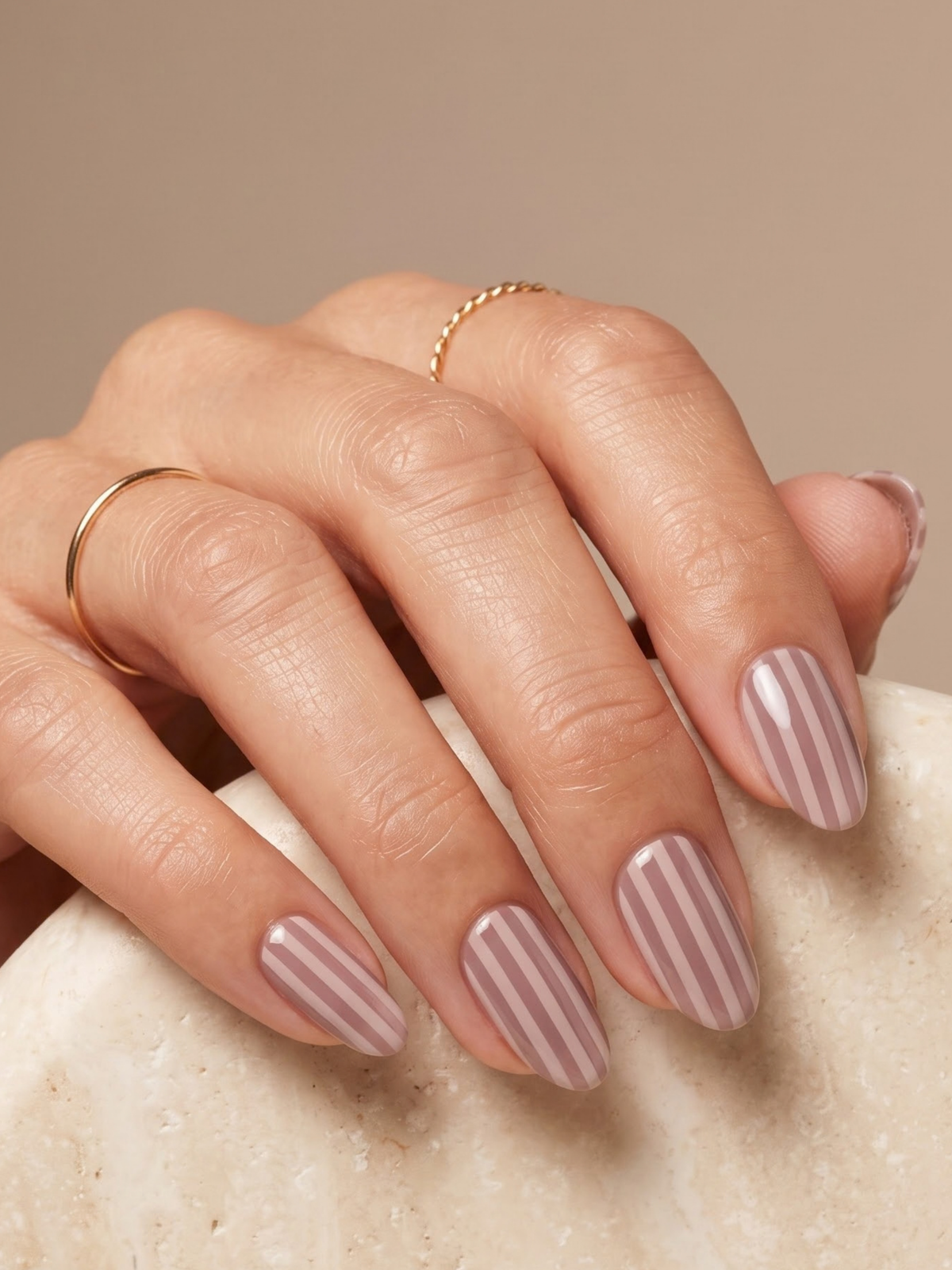 Pink Stripes | Gel Nail Wraps