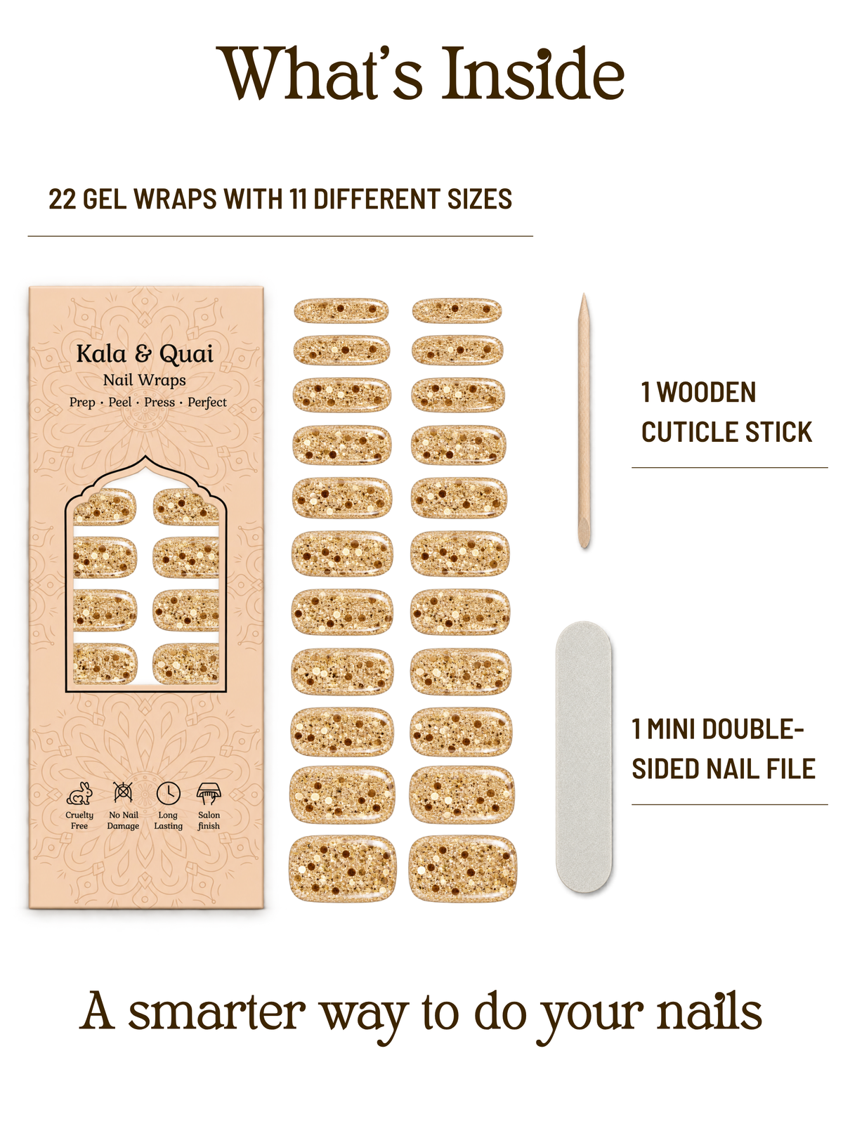Gold Rush | Gel Nail Wraps