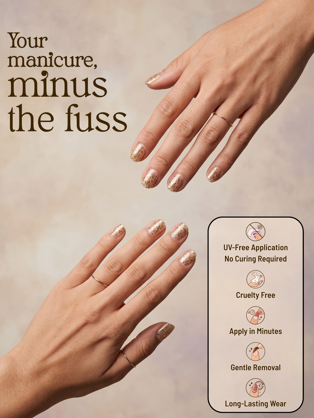 Gold Rush | Gel Nail Wraps